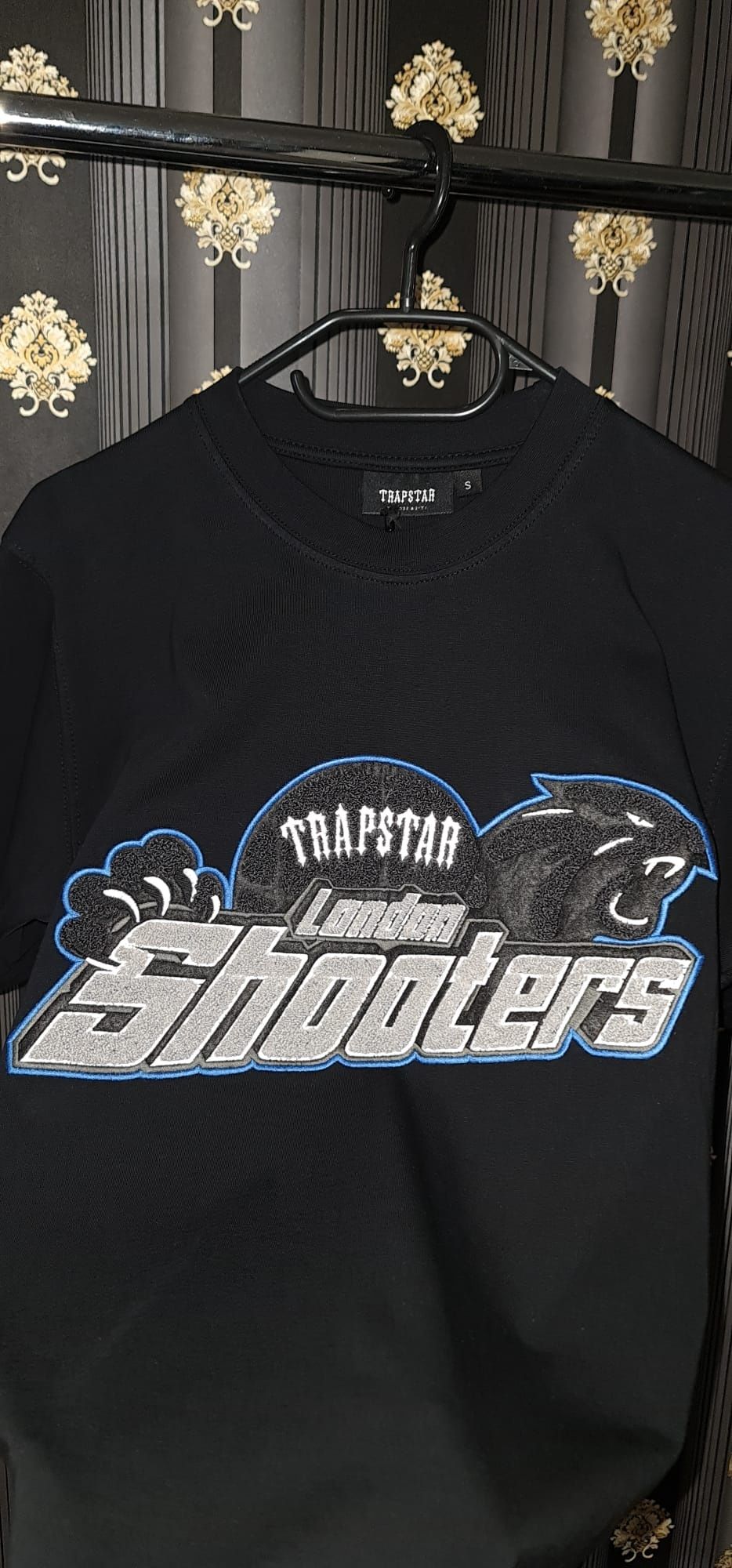 Tricou TRAPSTAR shooters alb si negru