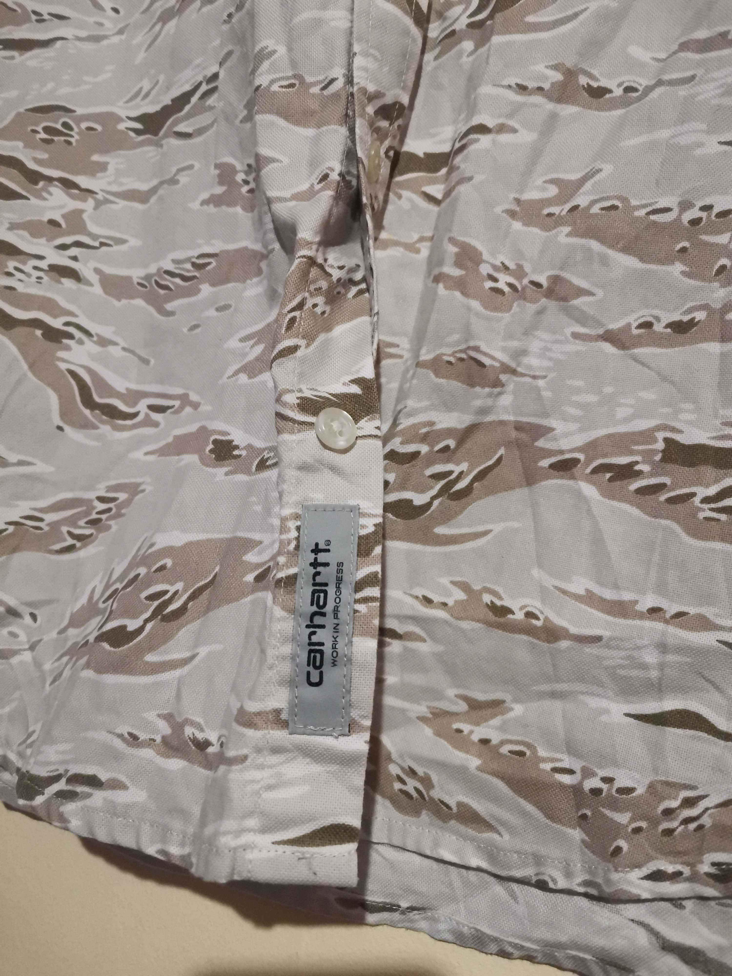 CARHARTT WIP Camo Tiger Shirt.