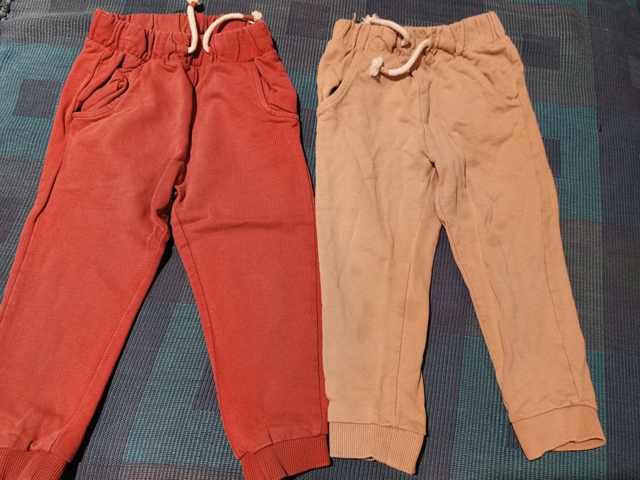 Pantaloni grosi, 2 perechi, marime 98