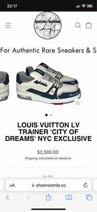 Adidasi Louis Vuitton