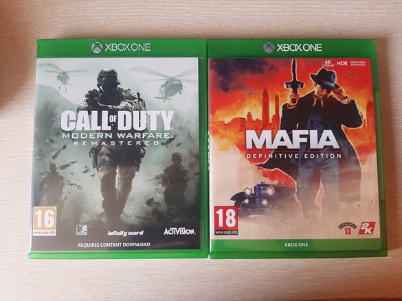 Call of duty MW4 & Mafia Remake XboxOne