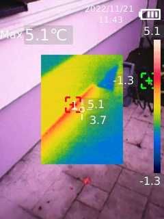 Termoscanare si descoperire punti termice/pierderi de caldura