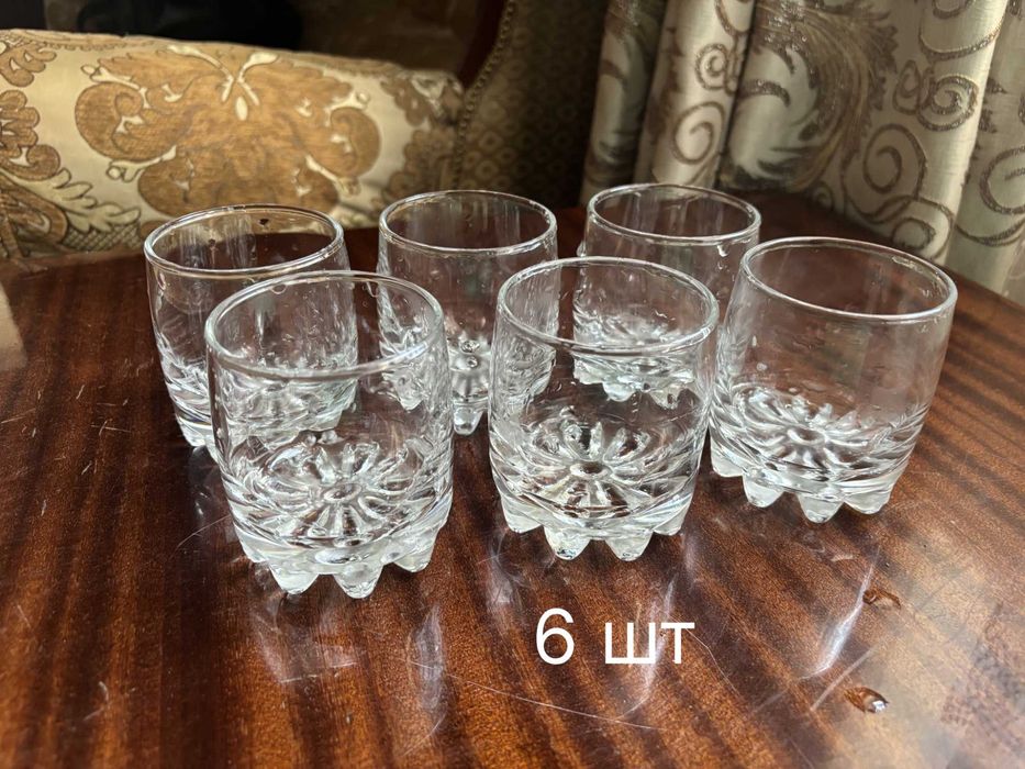 Наборы стаканов разные