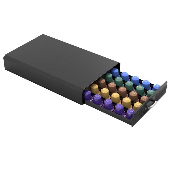 Suport 50 capsule cafea Nespresso, 40x24x6 cm