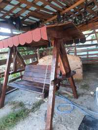 Balansoar lemn rustic
