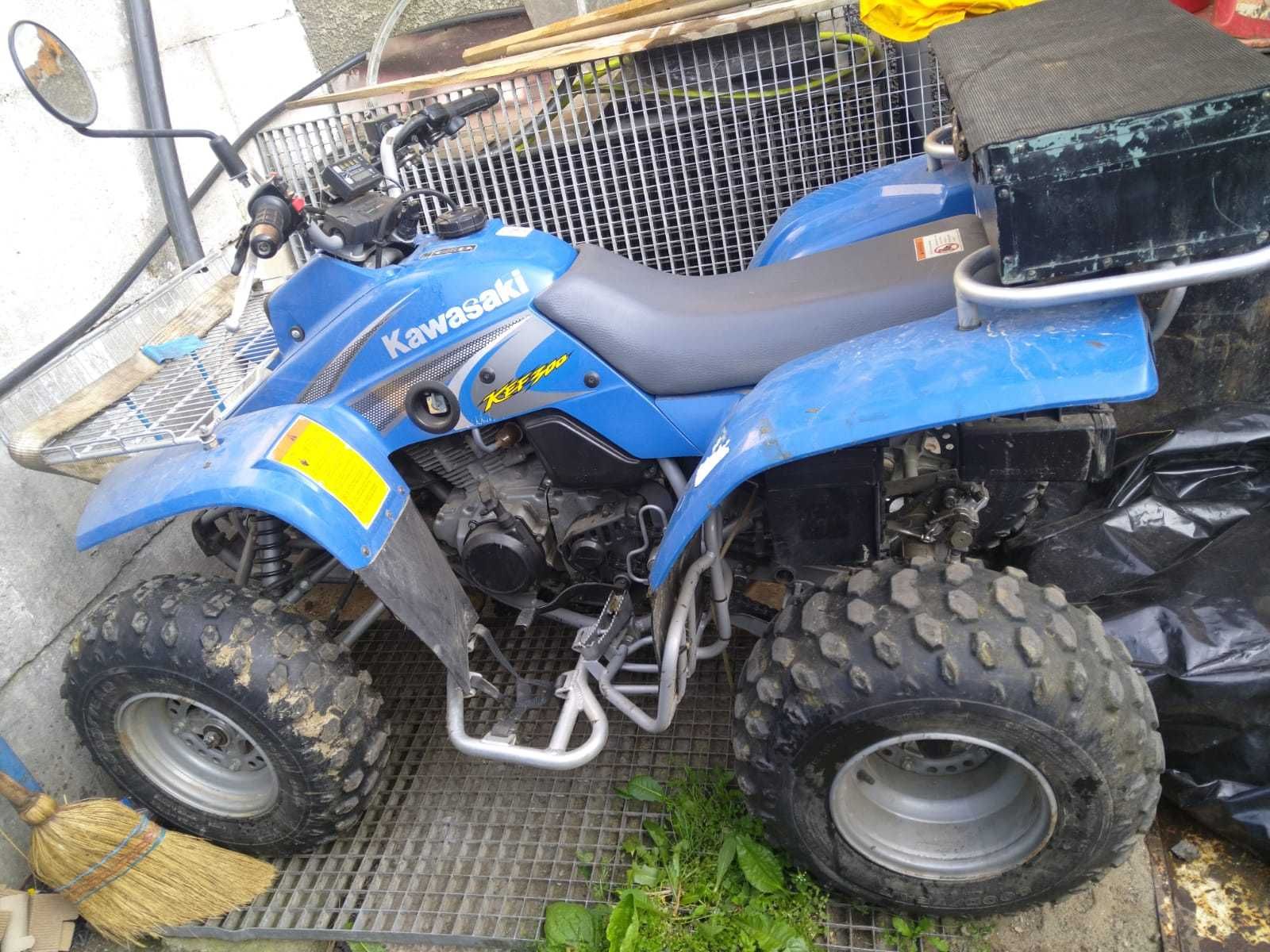 Atv cu acte kwasaki 300cc cutie manuala