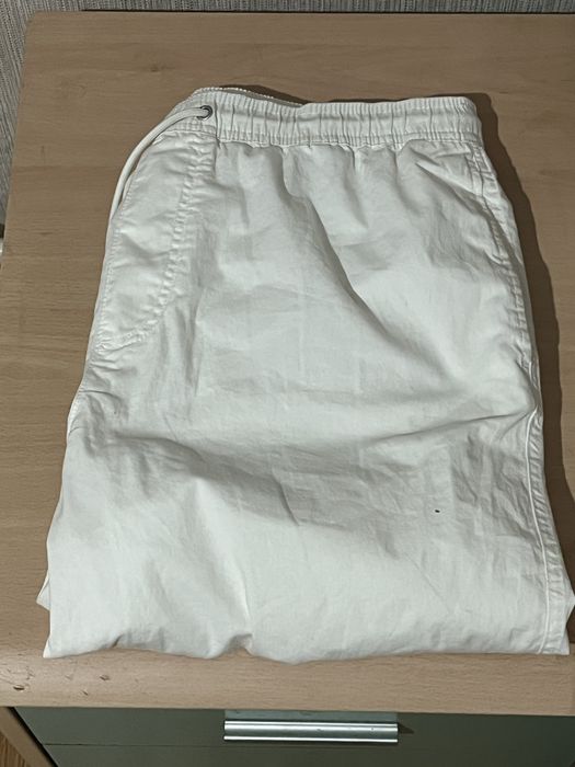 Штаны белые широкие