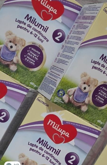 Lapte praf  milupa