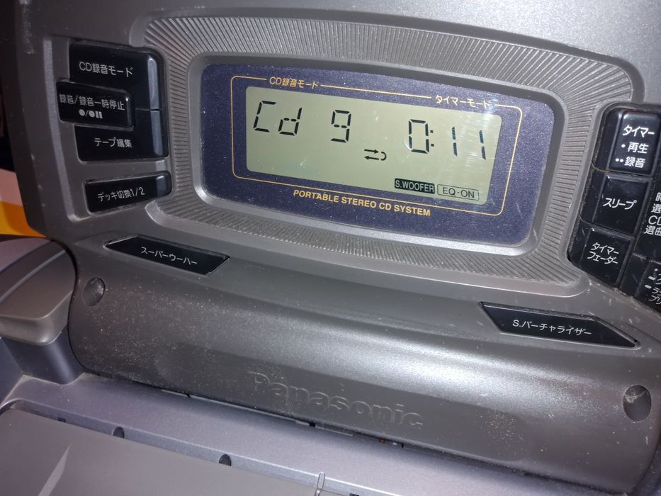Radiocasetofon cu cd Panasonic