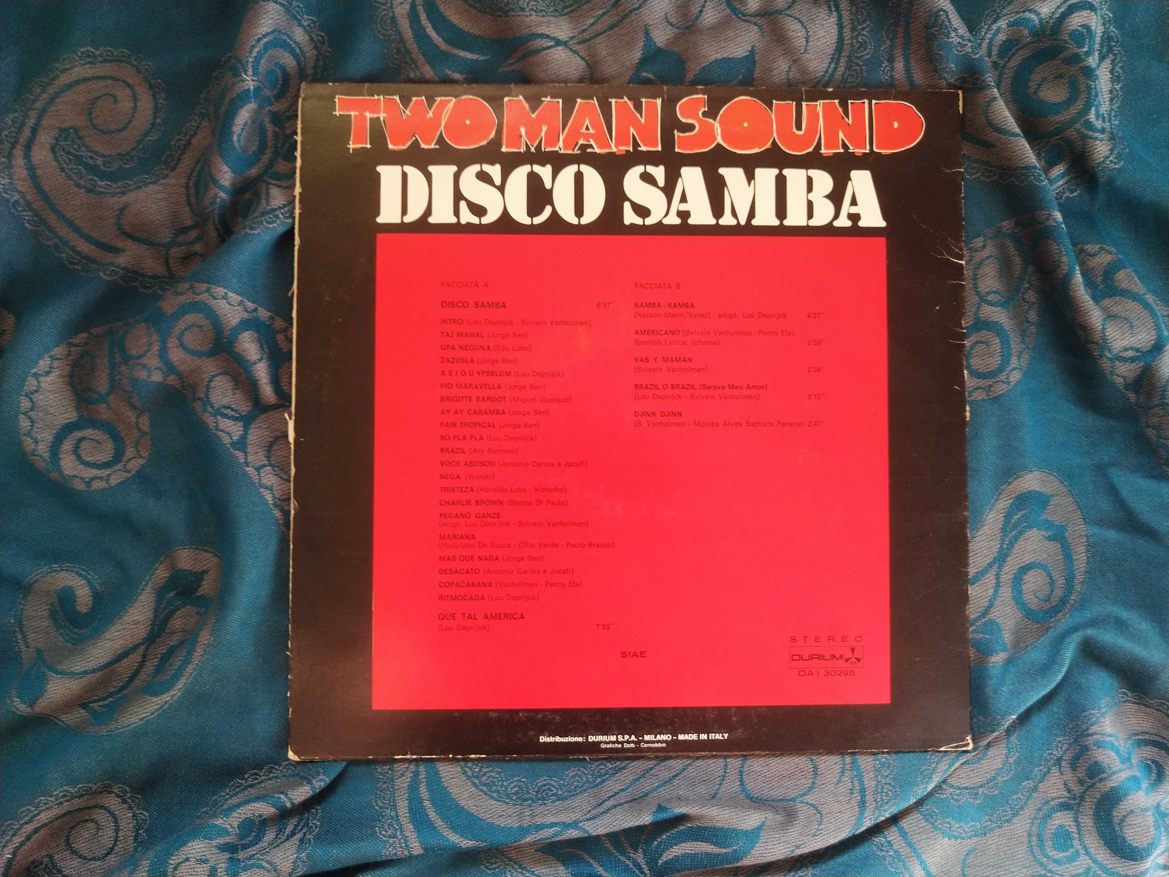 Vinyl Two Man Sound Disco Samba