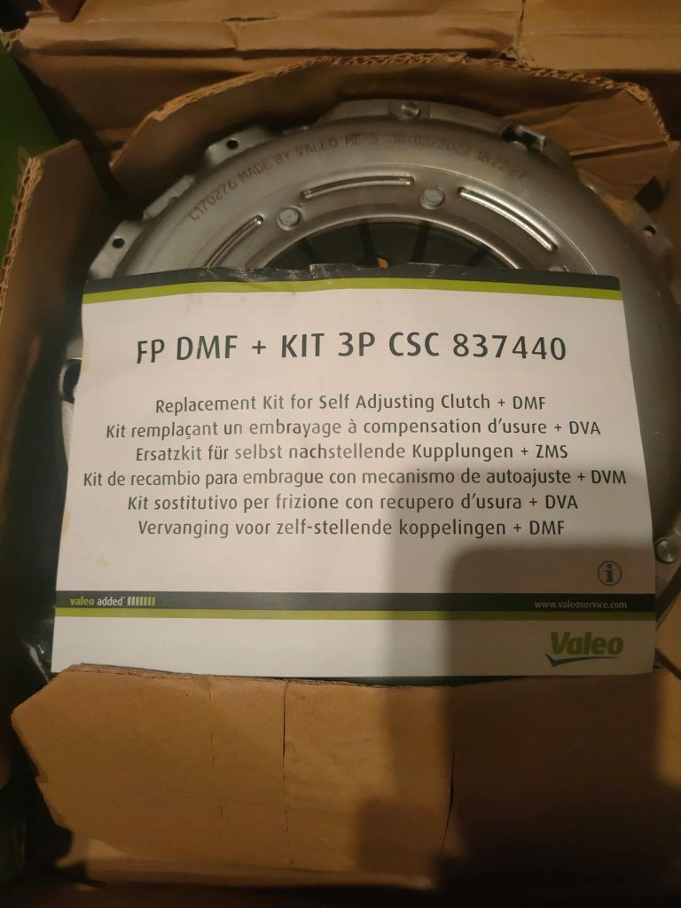 Ambreiaj cu volanta masa dubla Ford Focus Fiesta Mondeo Kuga 837440