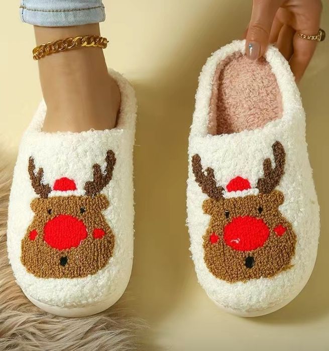 Продам тапочки новогодние