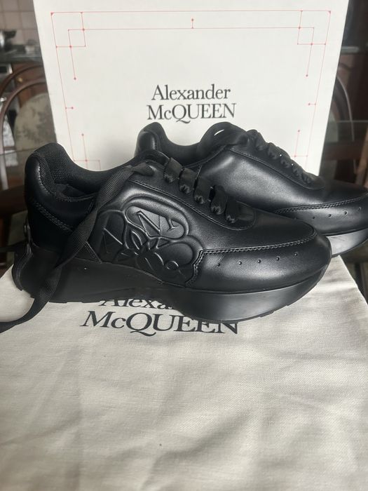 Alexander Mcqueen естествена кожа маратонки