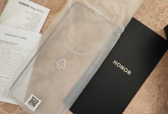 Honor Magic 4 Pro original case оригинален прозрачен кейс  + протектор