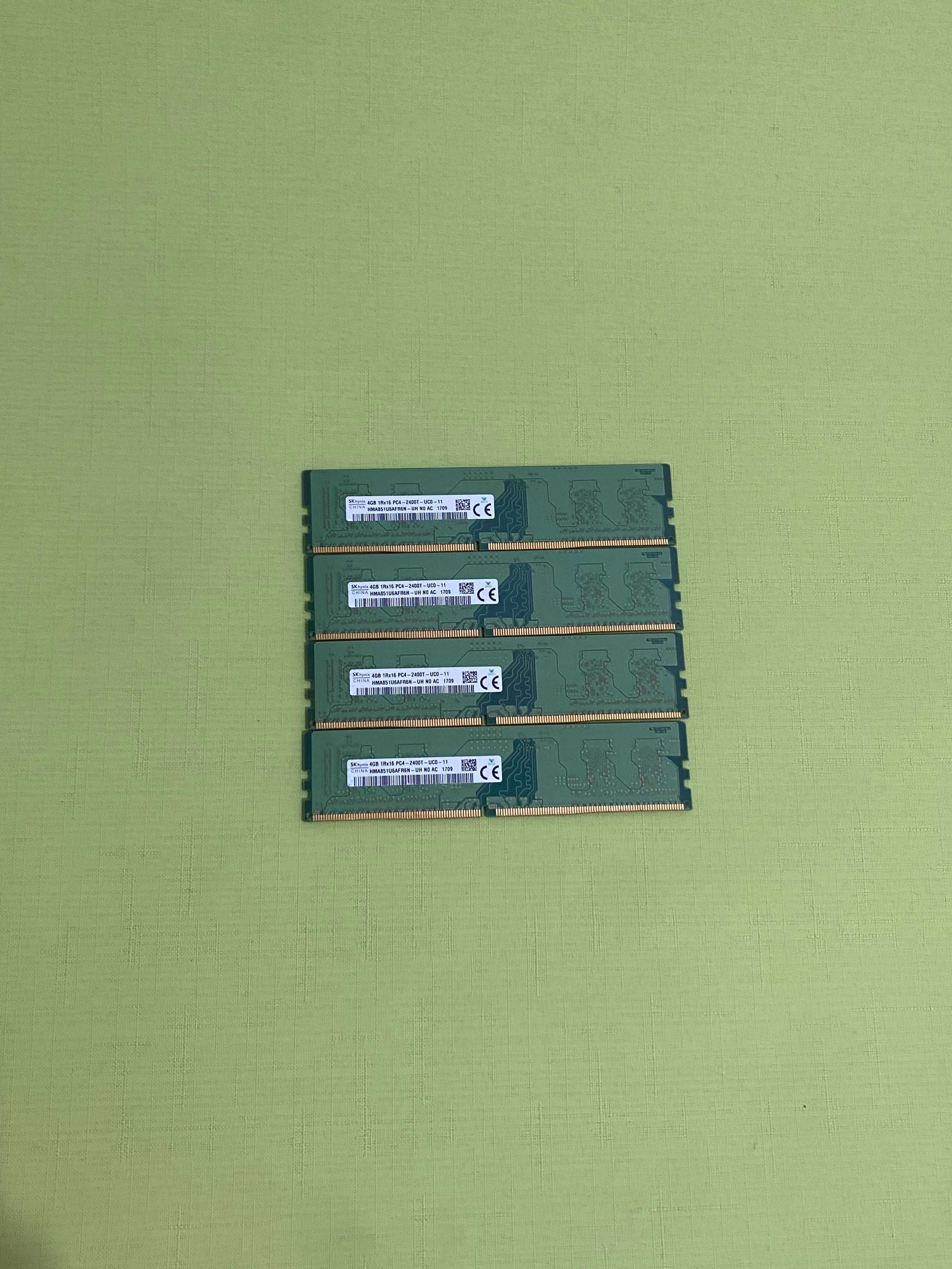 memorii ram ddr4 -2400mhz , 16GB (4X4 GB )