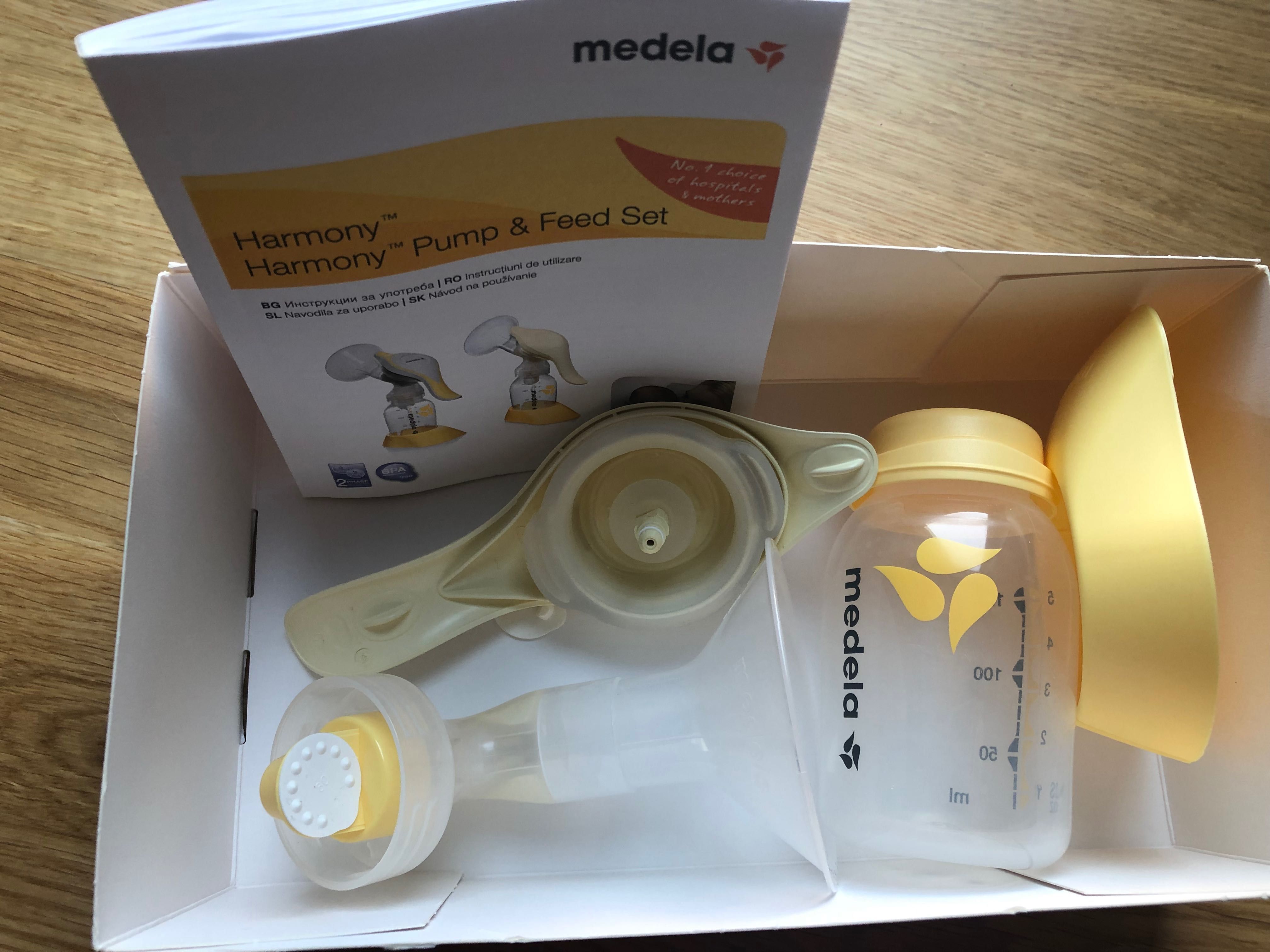 Pompă de sân Medela Harmony manuala foarte puțin folosită