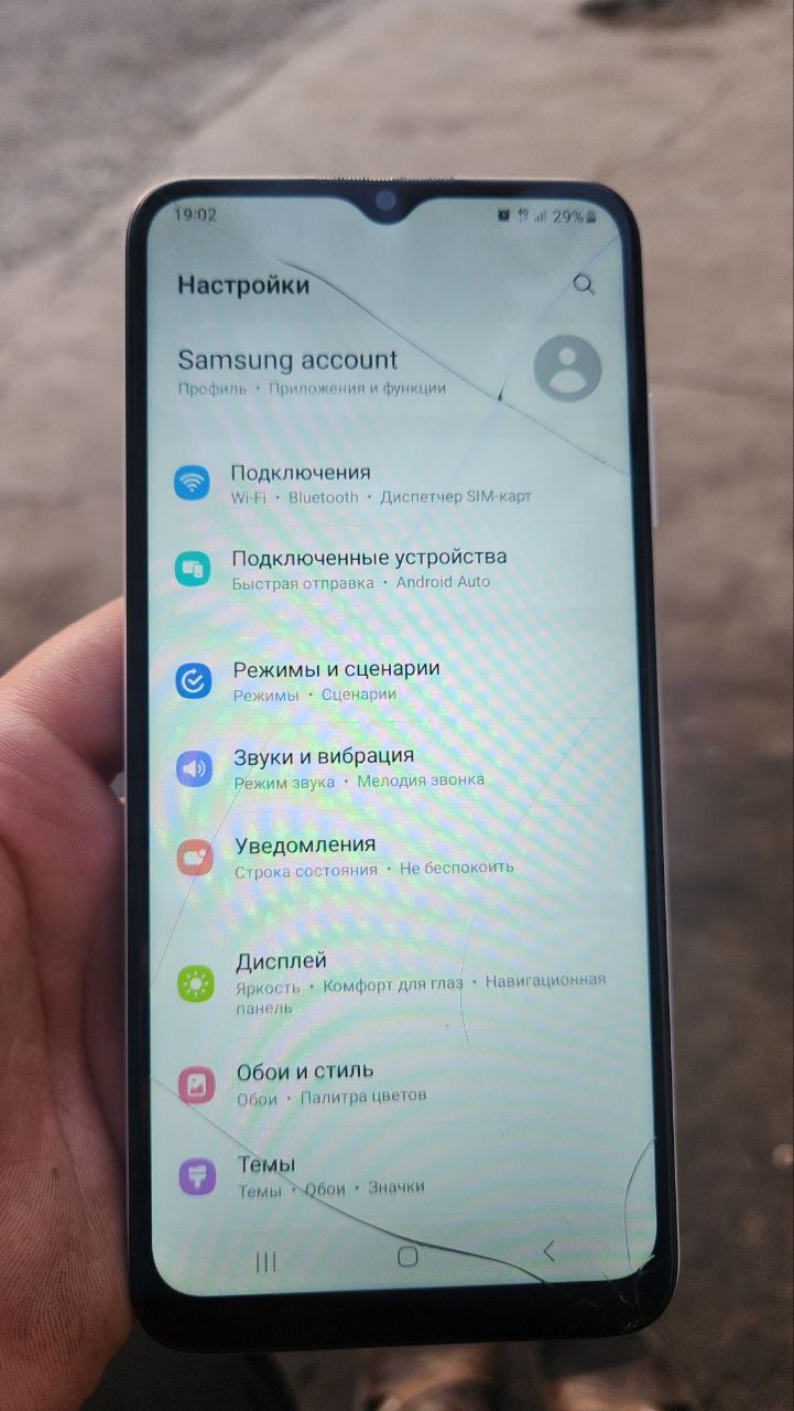 SAMSUNG A03S holati zur