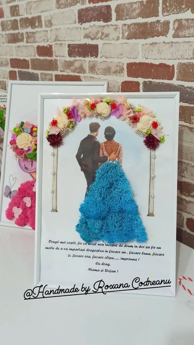 Tablouri decorate cu licheni!