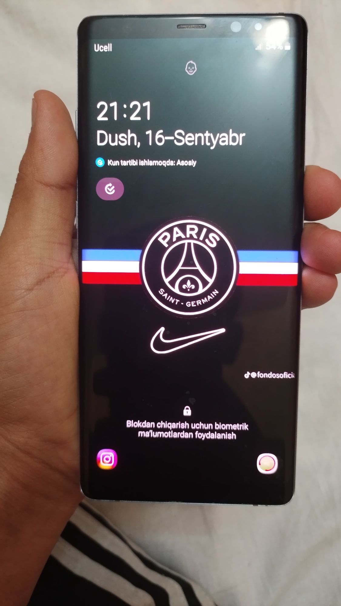 SAMSUNG note 8 6/64
