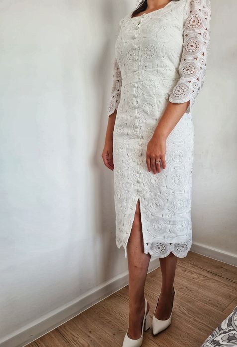Rochie alba cununie / botez