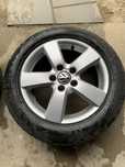 Set Jante Originale VW United + Anvelope vara 205 55 R16 5X112 Germany