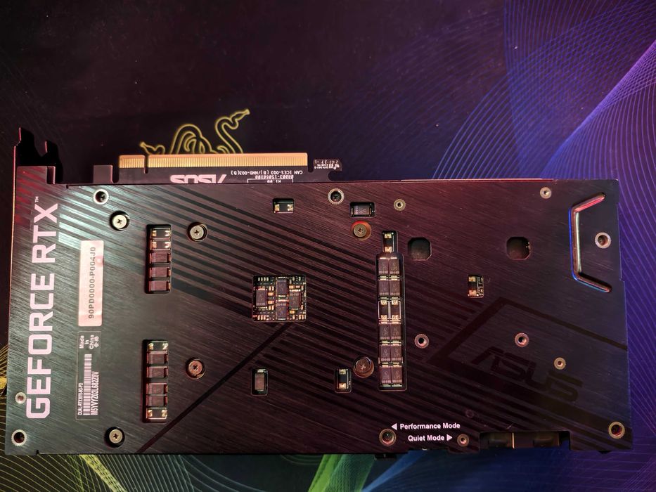 Продаётся Видеокарта RTX 3070 ASUS DUAL 8Gb