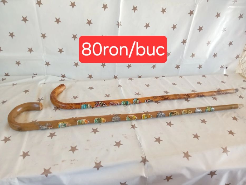 Carja Baston din lemn