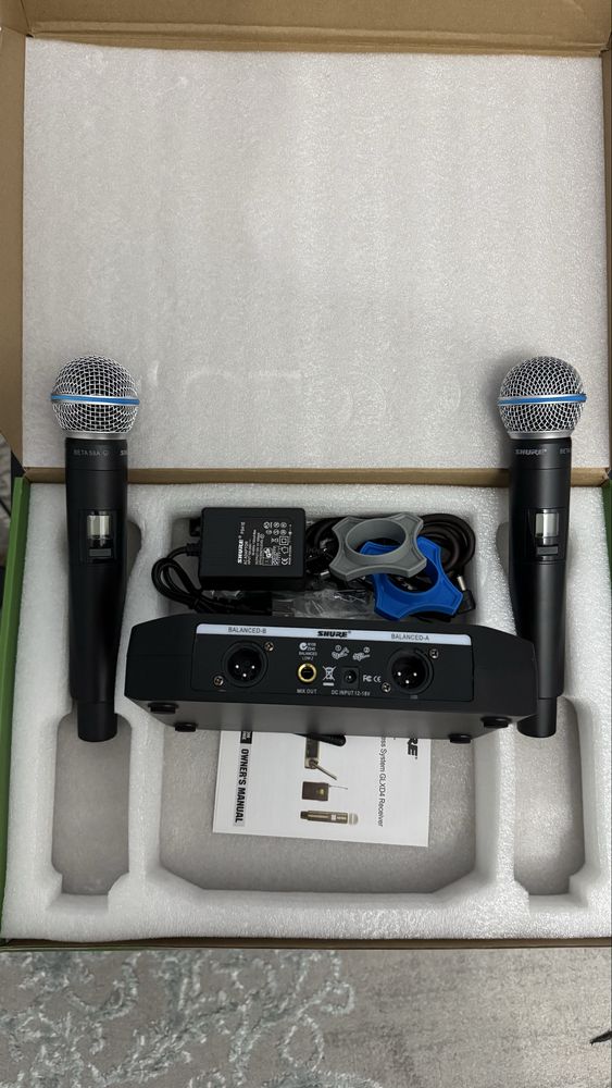 новый микрофон Shure GLXD4