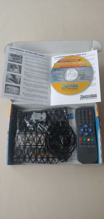 Продавам комплект за сателитна телевизия
