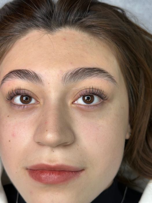 Ламинирование ресниц и бровей