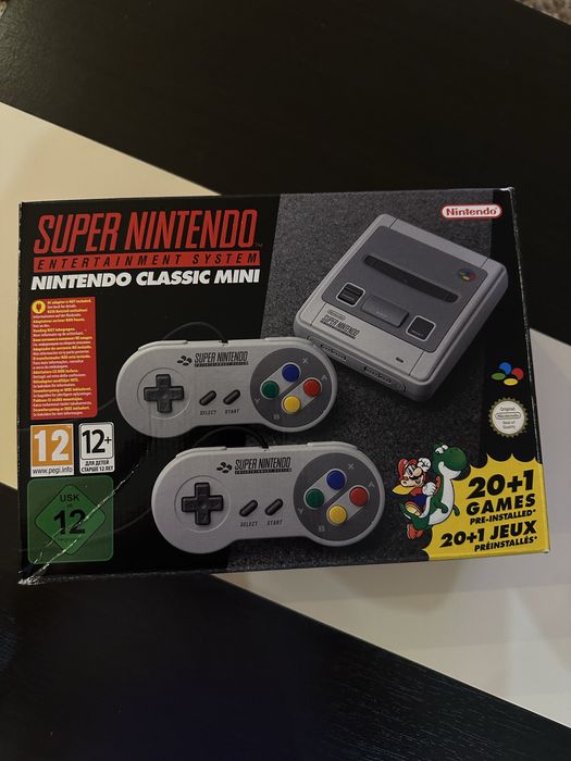 Consola Super Nintendo mini retro
