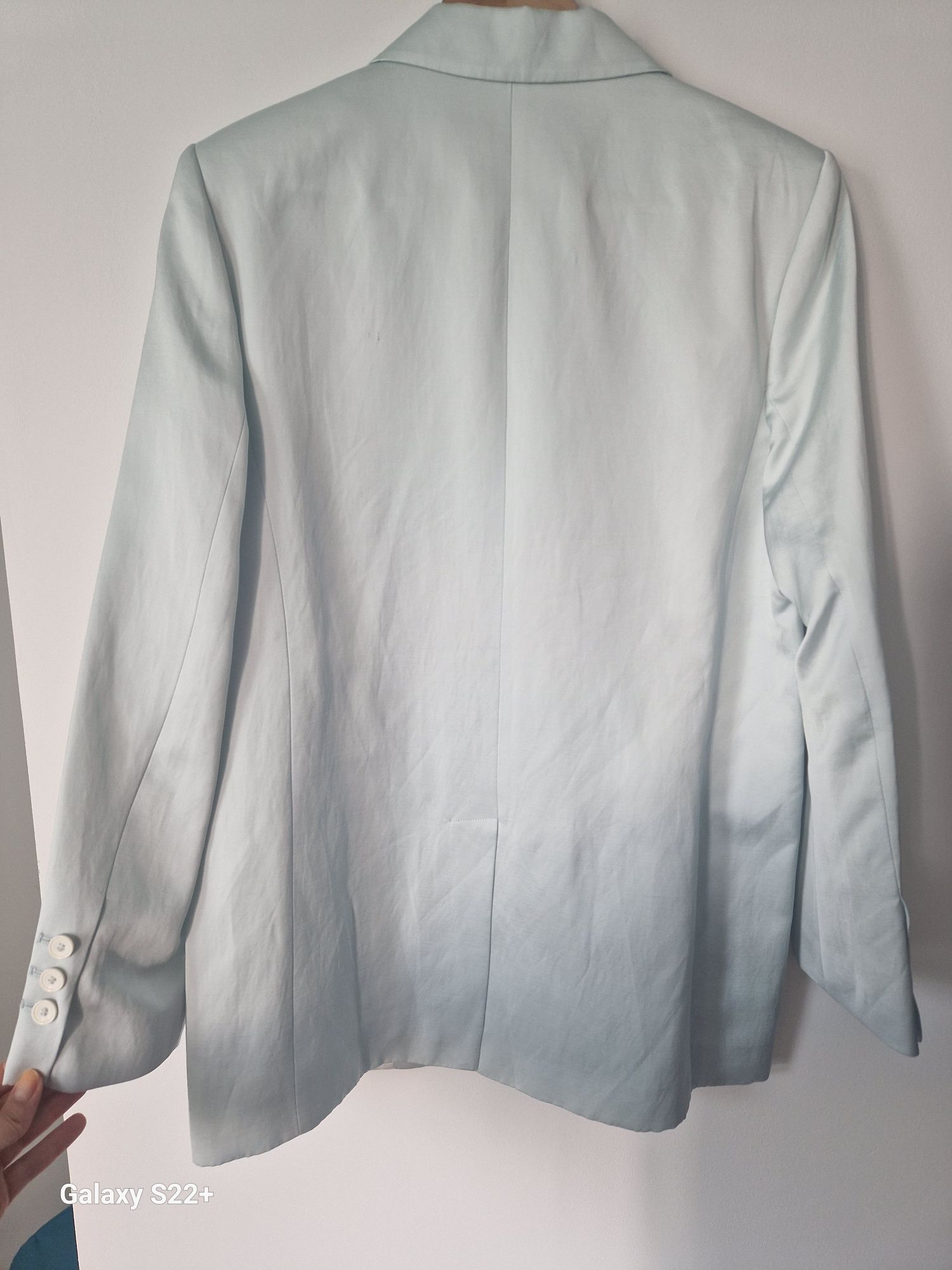 Sacou oversize din in si viscoza Zara