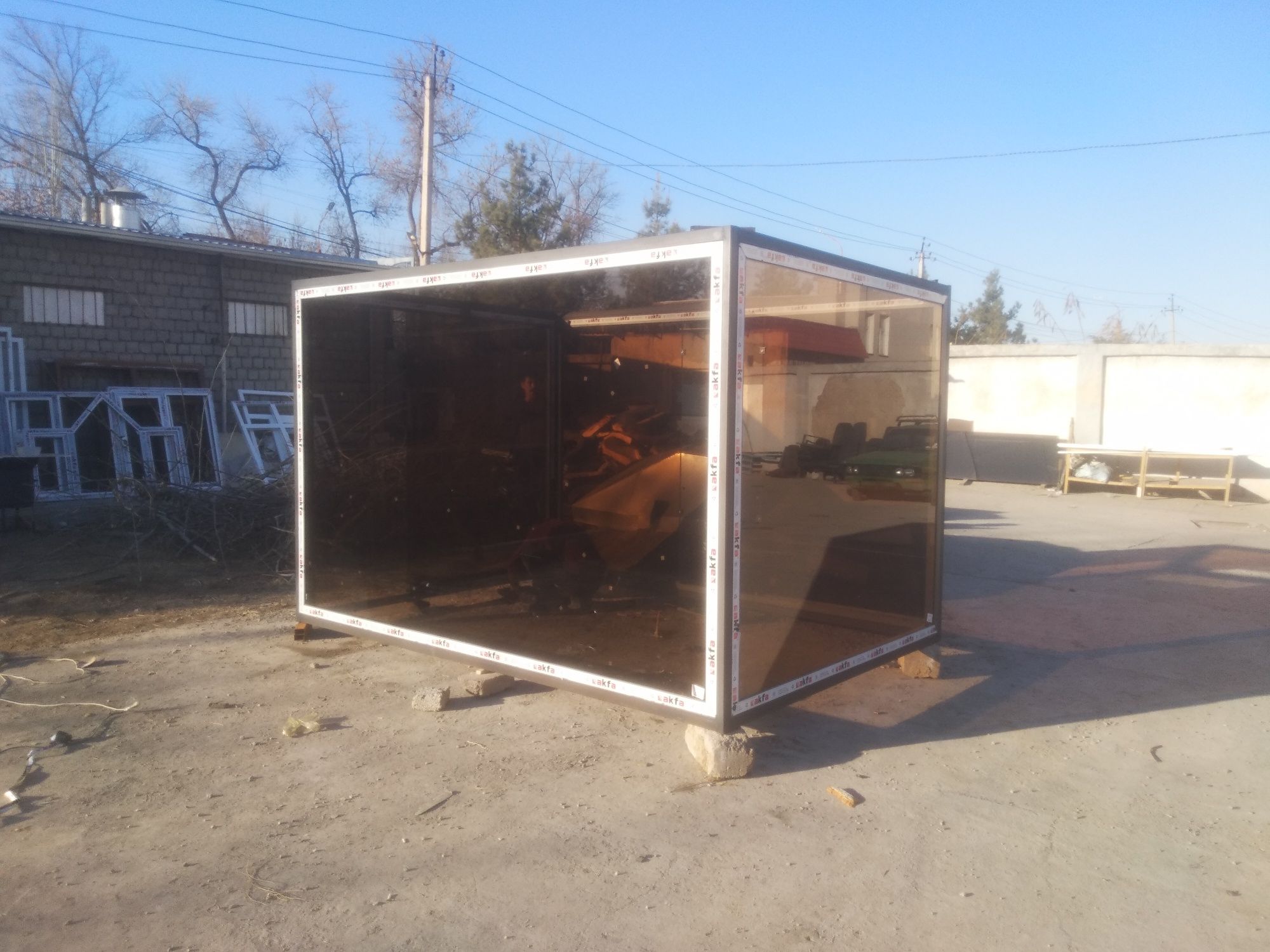 Помещение из метала конструкций Дома, магазины, офисы, отдел продаж