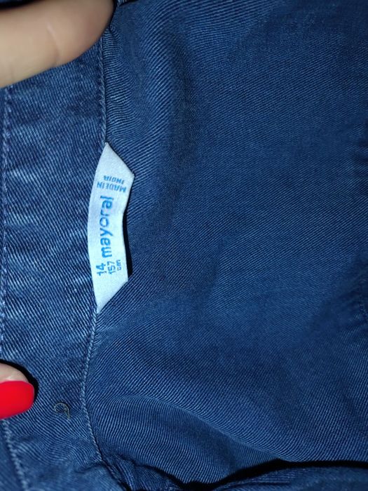 Детска рокля от деним