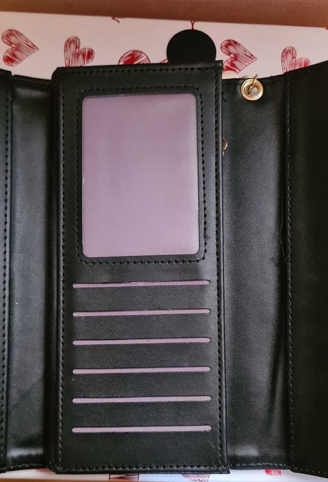 Portofel lung cu pandantiv