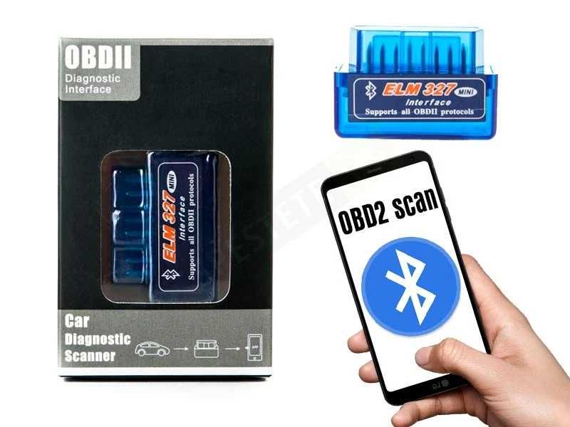 Букса за безжична Блутуд bluetooth диагностика на автомобили