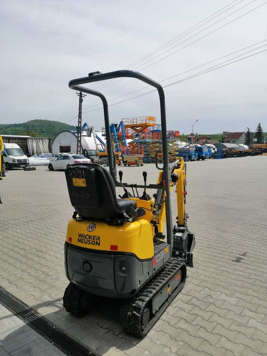 Miniexcavator Wacker Neuson 803 NOU de la reprezentanta