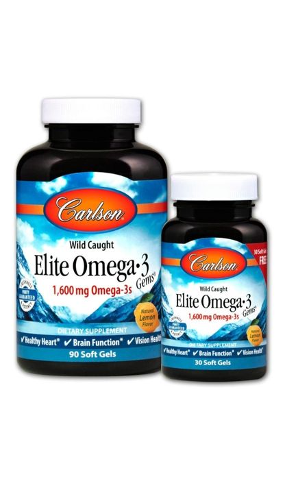 Elite Omega-3 Carlson | Оригинальные витамины из США