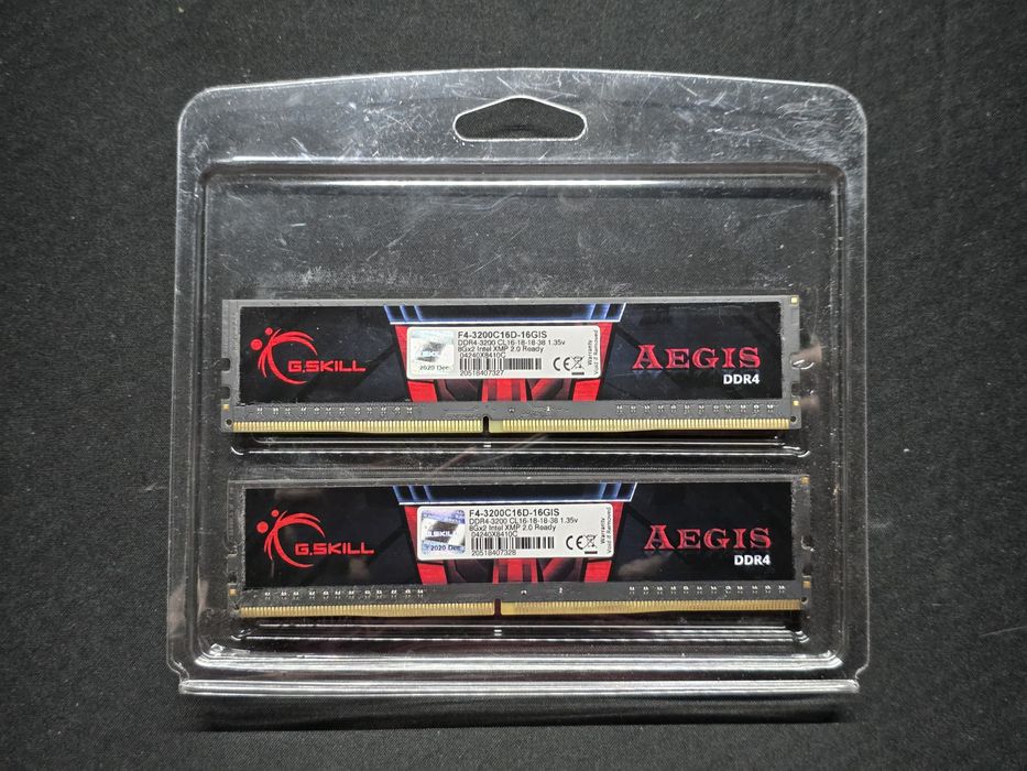 Рам памет G.SKILL Aegis 16GB (2x8GB) DDR4 3200MHz ГАРАНЦИЯ
