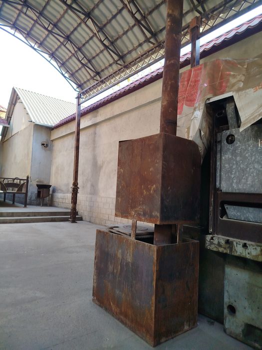 Буржуйка для бани