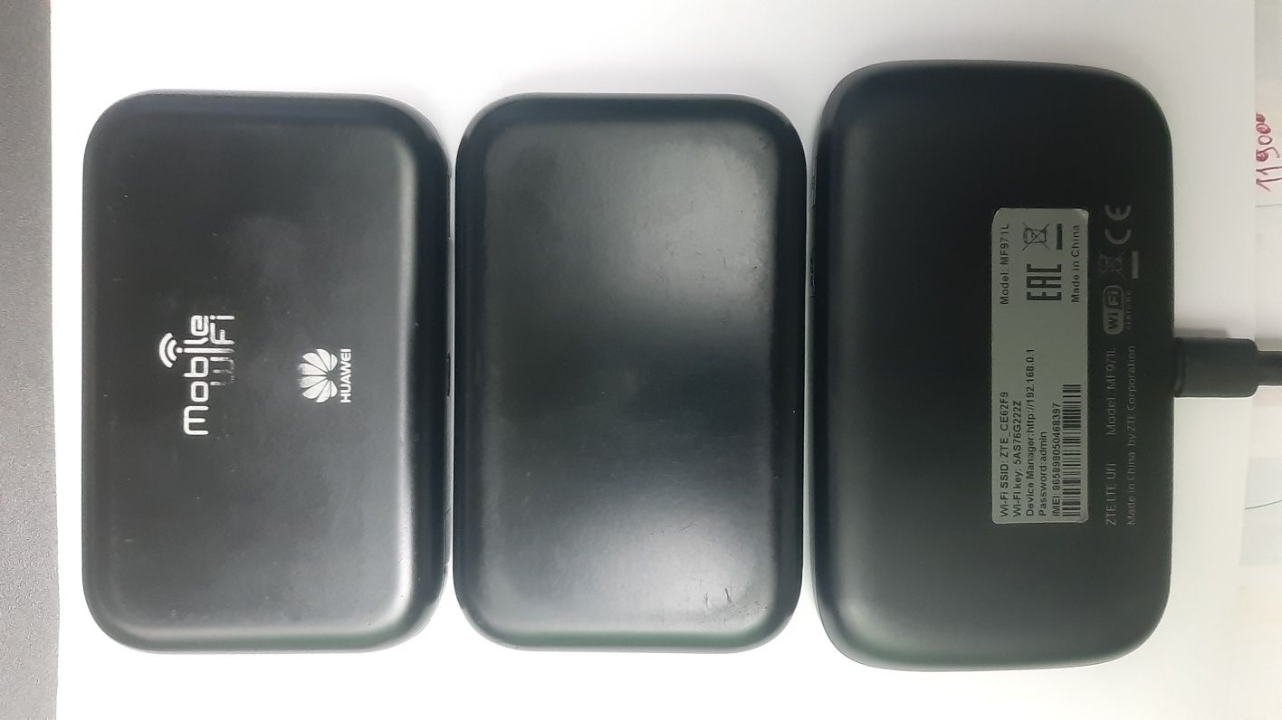 Wi Fi роутер HUAWEI E5372s-32 ва ZTE MF971L.