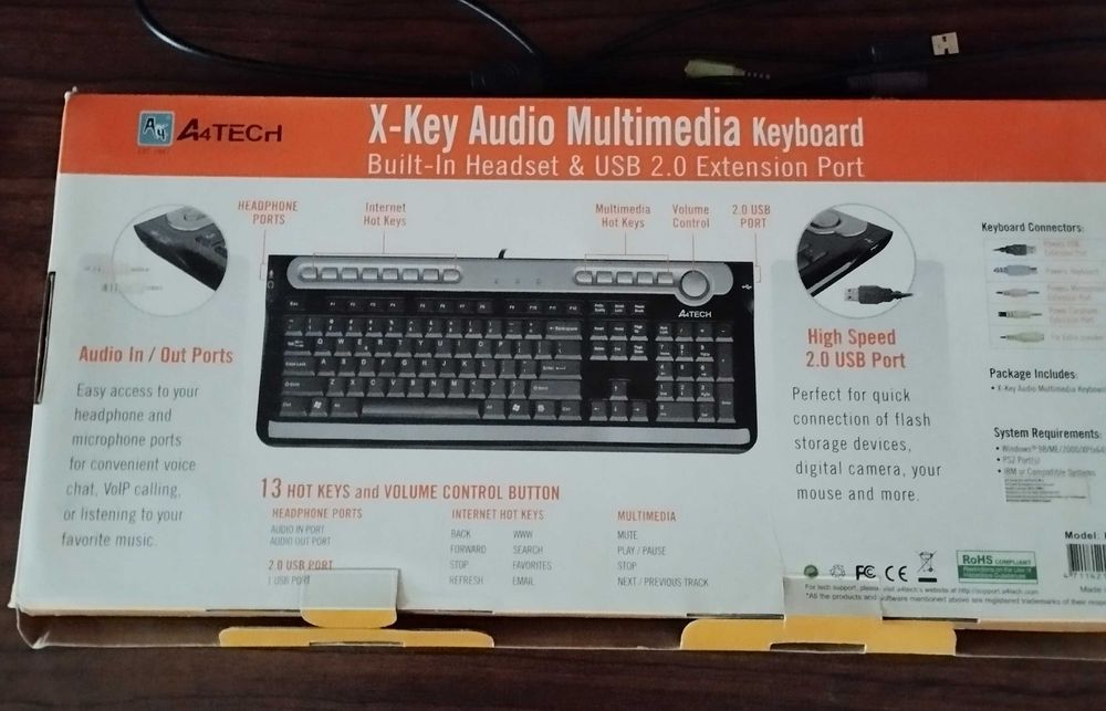 Клавиатура А4Tech