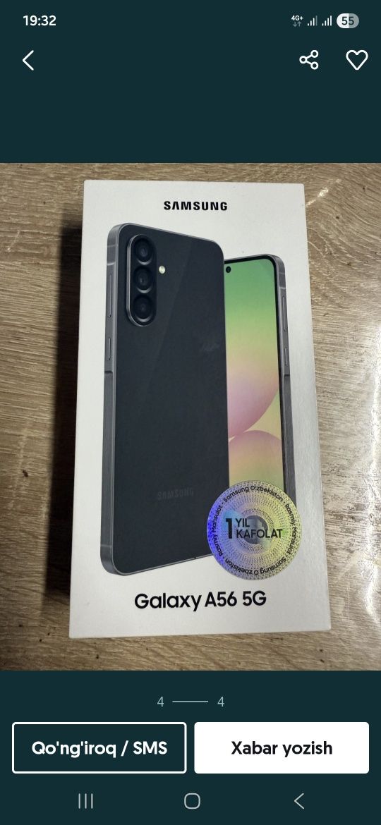 Samsung A56 5G yangidek