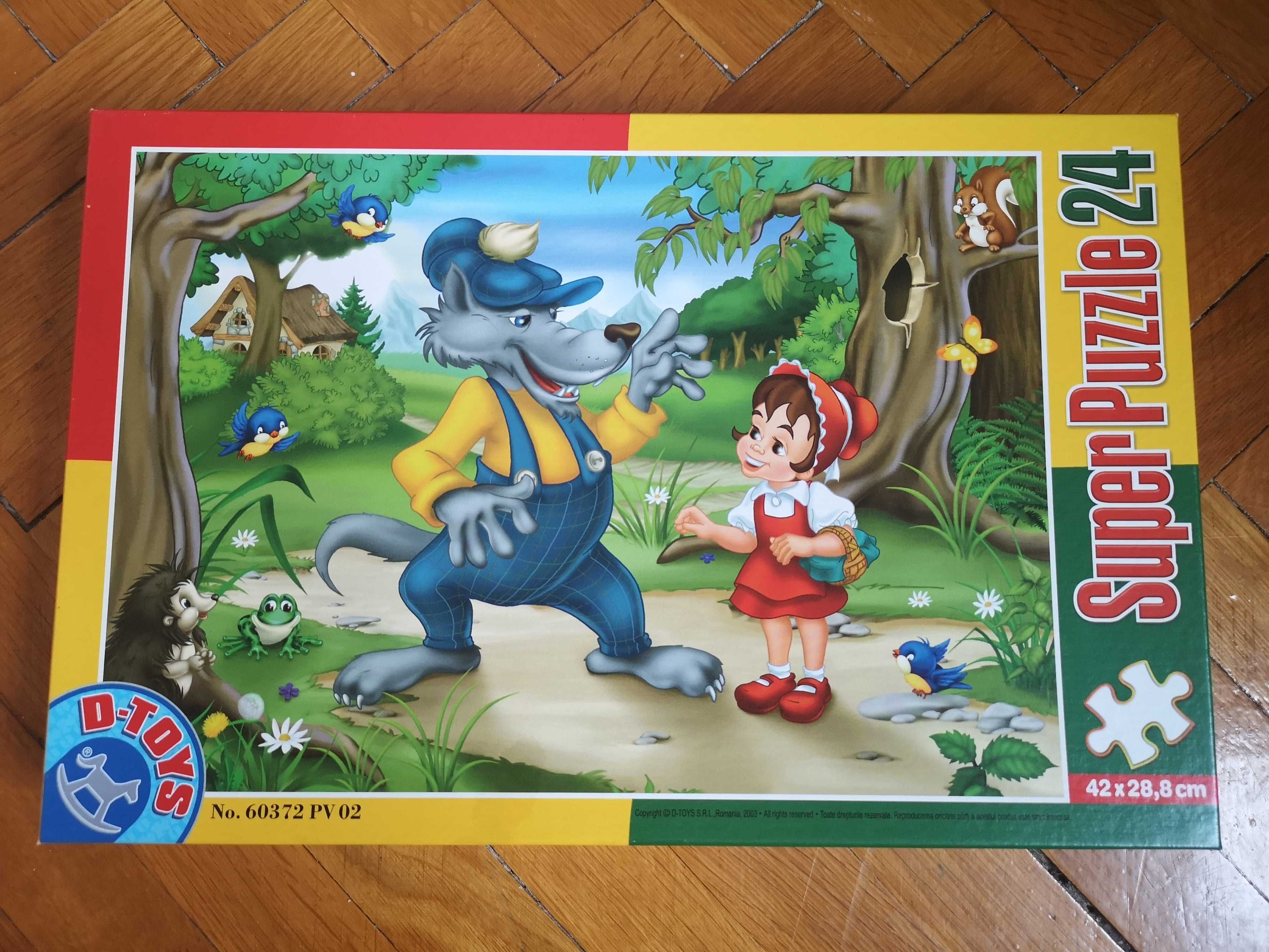 Puzzle-uri 24/36 piese (3-4 ani), Transport gratis AZI!