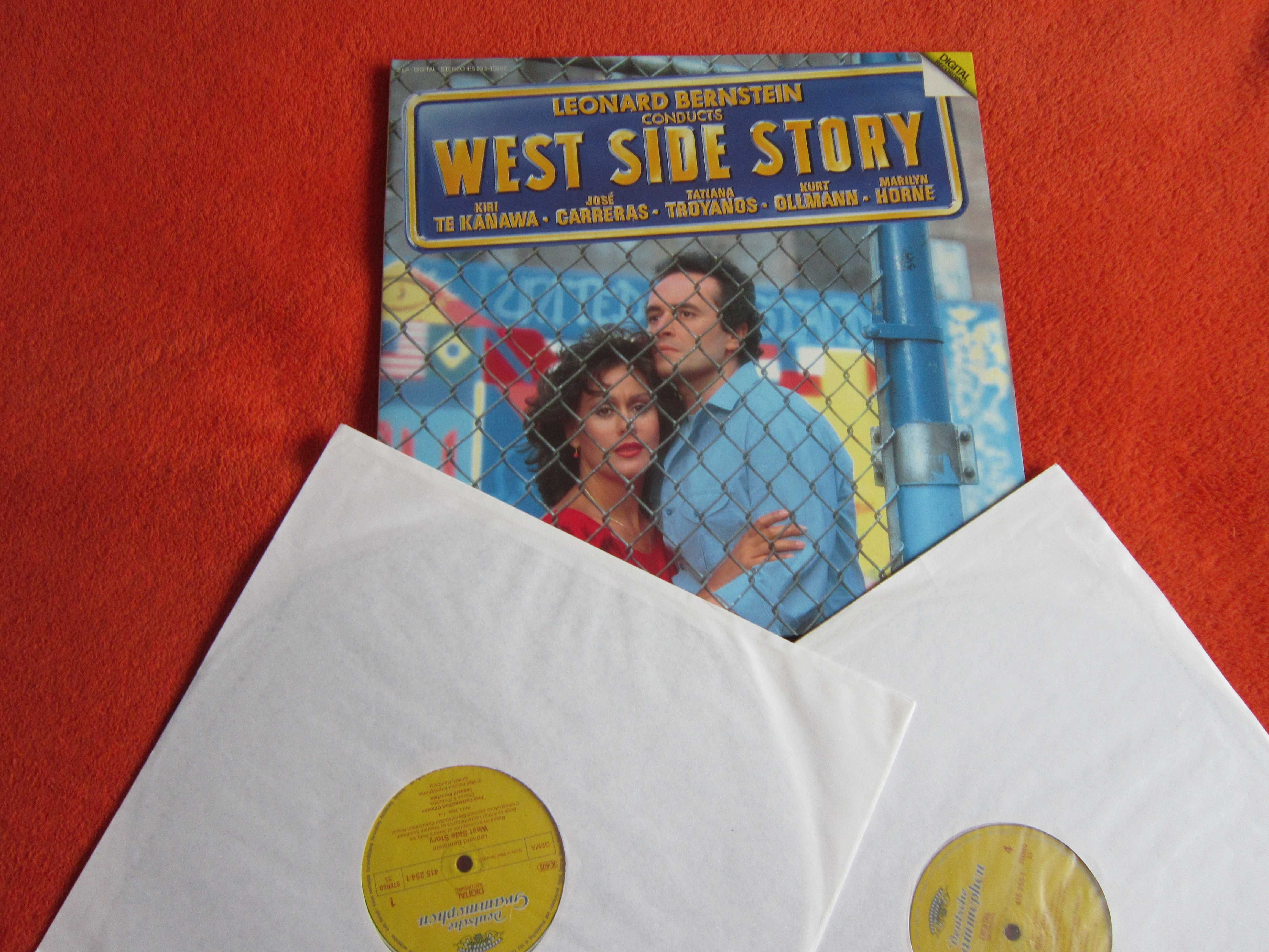 vinil  Bernstein-West Side Story-J. Carreras, K.Kanawa-2LP,Germania'85