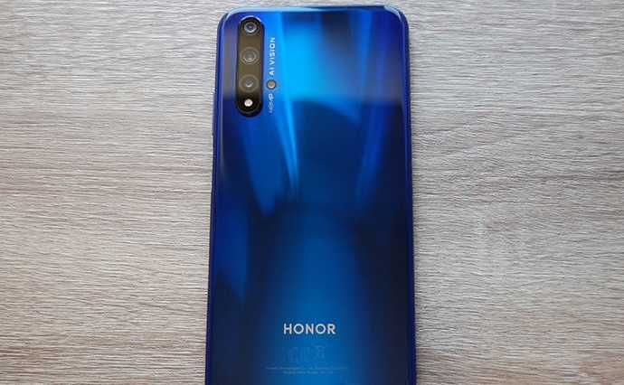 Бетон ФЛАГМЕН HONOR 20 6RAM-128 ROM-48 МП камера NFC 8-ядер Kirin 980