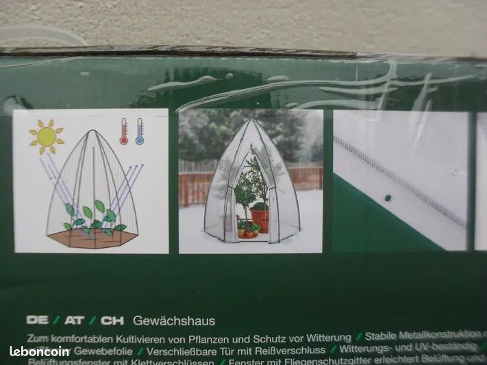 Seră antiînghet plante