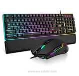 Геймърска клавиатура RedThunder K10 с мишка, Mechanical Feel