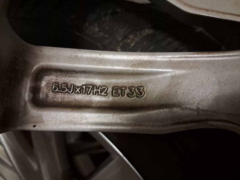 17" VW Tiguan, Touran, Sharan, Passat, Caddy Оригинални джанти 5x112