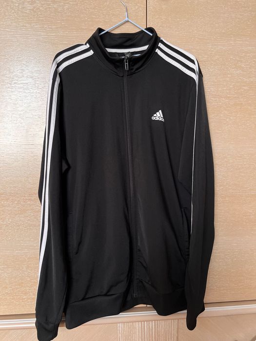 Черная зипка adidas оригинал мужская